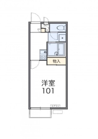 レオパレス三田の物件間取画像